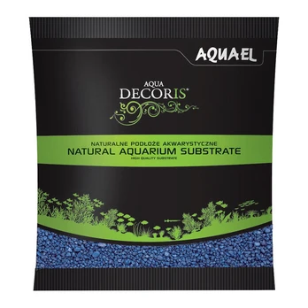 Aqua Decoris kvarcinis gruntas, 1 kg, mėlynas