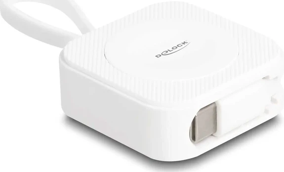 „Delock USB Type-C™ įkrovimo padas „Apple Watch“, baltas, magnetinis“