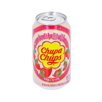 Gaivusis gėrimas CHUPA CHUPS STRAWBERRY, 345 ml