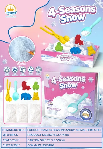 Artificial Plastic Snow + Accessories