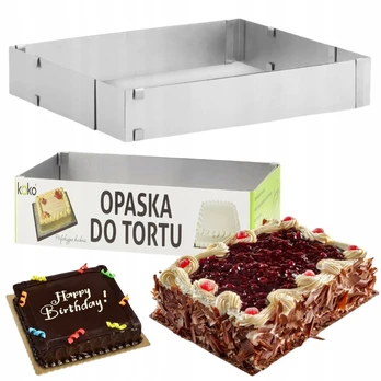 Reguliuojama Koko torto forma stačiakampė