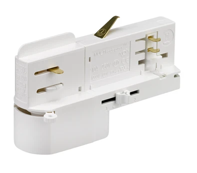 Csdk Sl GLOBAL TRAC Pulse bėgelio adapteris Pulse DALI 3-Circuit GAC600, baltas