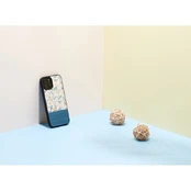 Telefono dėklas Man&Wood Case for iPhone 12 Pro Max Blue Flower, Apple iPhone 12 Pro Max, juoda kaina