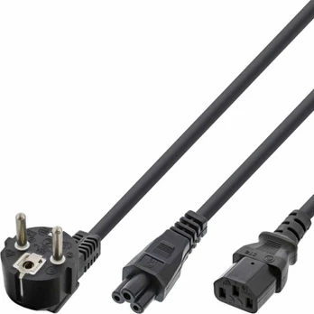 Kabelis zasilający MicroConnect Power Splitter cable, schuko