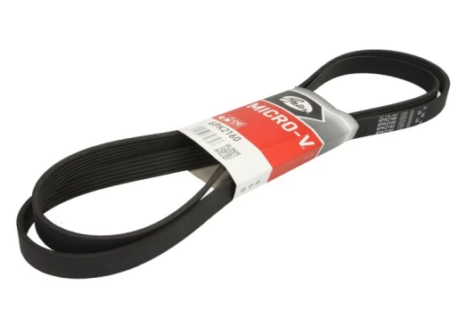 V formos rumbuoti diržai GATES 6PK2160