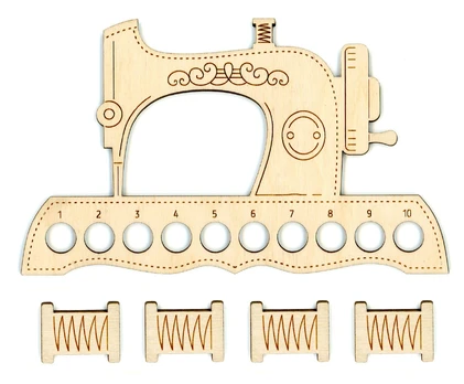 Mouline Organiser Sewing Machine + 4 Spools OR-037