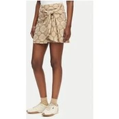 Roxy Mini sijonas Summer Cocktail ERJWK03176 Smėlio Regular Fit