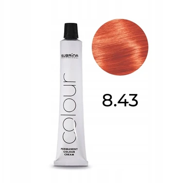 Subrina Professional, Vibrant Colour, Permanent Hair Dye, 8/43 , 100 ml