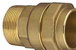 Overgang med nip. 32mm x 1 1/4 - Isiflo