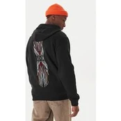 DC Shoes Džemperis Burnt Out EDYSF03253 Juoda Regular Fit