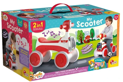 Lisciani Carotina Rider su žaidimais