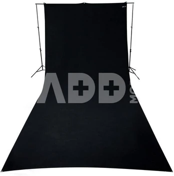 Wrinkle Resistant Backdrop Black (6,1 x 2,7)