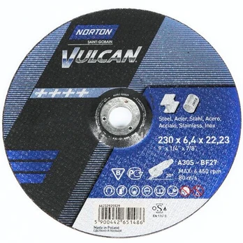 Šlifavimo diskas NORTON VULCAN 230x6,4x22x23