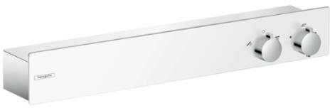 Hansgrohe dušas termostata ShowerTablet Select 600 virsapmetuma daļa, balts/hroms