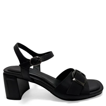 LINDA BAUMANN Basutės moterims, Juoda, Sandals
