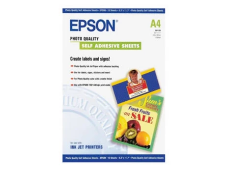 EPSON Inkjetphotopaper Self Adhesive A4 | C13S041106