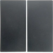 Hager Switch Keys Square BX Double Antracite Matt (16231606) kaina