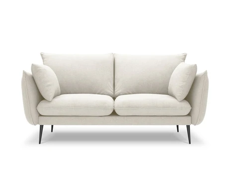 Dvivietė sofa Milo Casa Elio, šviesios smėlio spalvos