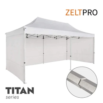 Kiemo palapinė 3x6 Balta Zeltpro TITAN