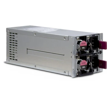Inter-Tech ASPOWER R2A-DV0800-N maitinimo blokas 800 W 20+4 kontaktų ATX 2U Sidabrinis