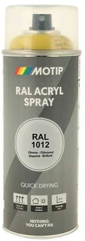 Motip Ral 1012 high gloss lemon yellow