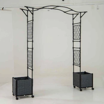 Sodo arka su sodinimo dėžutėmis, 2 dėžutės, 208 × 40 × 250 cm