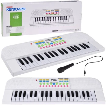 Elektrinis pianinas su mikrofonu