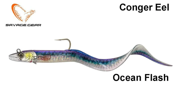 Masalas jūrinis ungurys Savage Gear Conger Eel Ocean Flash 23 cm