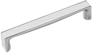 Rankenėlė voniai Besco Oxa, Baltas/Chrome (1 vnt.)