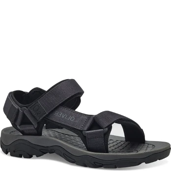 Basutės vyrams, Juoda, SANDALS