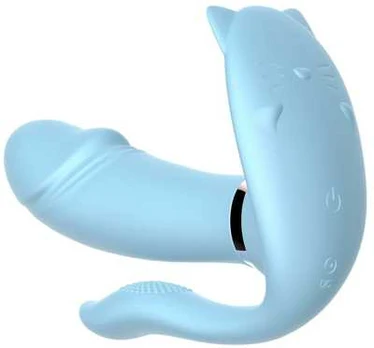 B Series Cute Cat tirple wearable vibrator