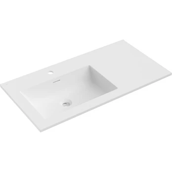 Praustuvas Mexen Otis, Left, 91 x 46,5 cm, White matt