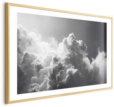 Artgeist Plakatas - Extraordinary Phenomenon: The Sun Illuminating Dark Clouds