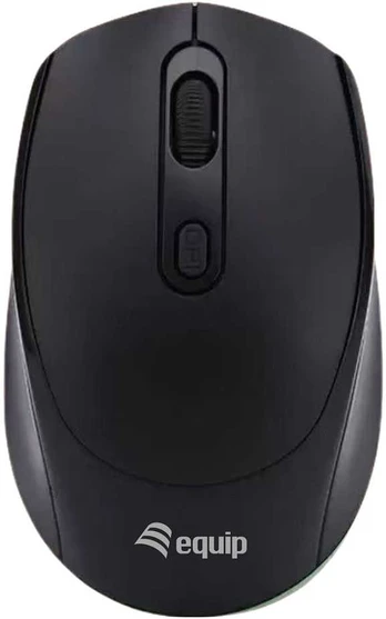 Pelė Equip Kompaktmaus Wireless Dual Mode 4Btn L+R juodas