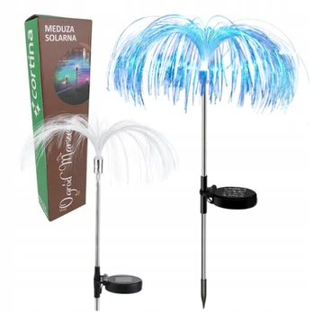 Saulės Led Medūza Lempa, Keičianti Spalvas, 84cm