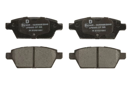 DELPHI LP2493 Brake pad set