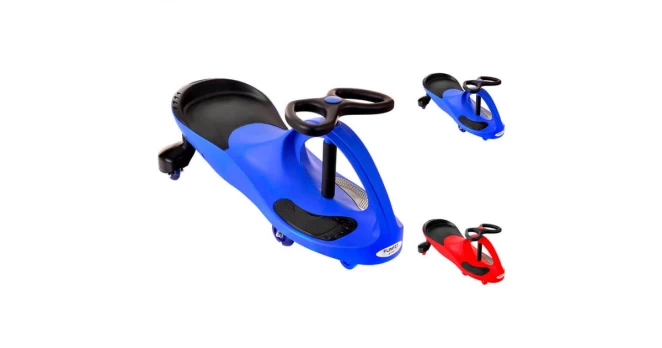 Vaikiškas Automobilis Su Led Ratukais „Swing“