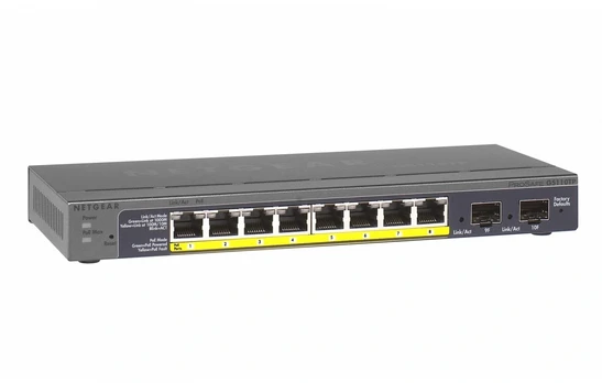 Smart Switch 8x1Gb PoE 2xSFP GS110TP