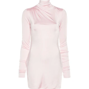 Mini suknelė moterims, Rožinė, Parker openback mini dress