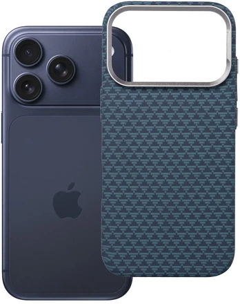 Dėklas Oem Case for iPhone 17 Pro / 18 Pro K-Look compatible with MagSafe mėlynas v2