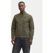 Jack & Jones Bomber striukė Rush 12165203 Žalia Regular Fit