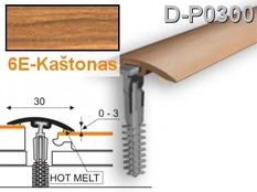 Profilis PVC Myck, 30 mm | kaštonas, 2 m