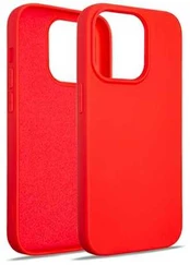 Beline Silikoninis Apple iPhone 15 Pro 6,1" dėklas telefonui raudonos spalvos