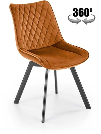 K520 chair, cinnamon / juodas