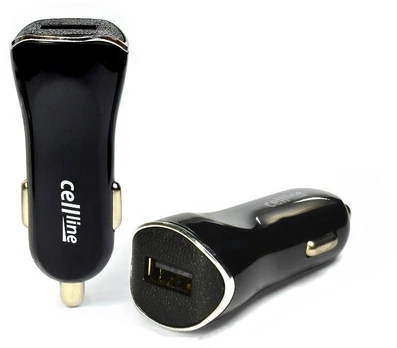 AD. SAM. CELLLINE 1XUSB 1A Juoda/Juodas (ONLY HEAD)