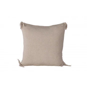 Nora Cushion Cover Linen Viscouse - Beige 60x60
