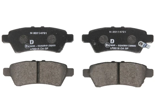 DELPHI LP2016 Brake pad set