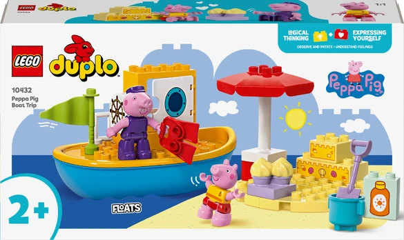 LEGO DUPLO 10432 Kiaulytės Pepos kelionė laivu