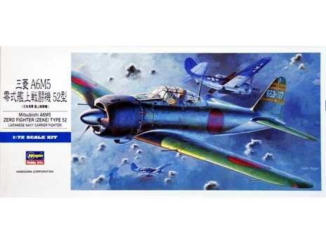 Hasegawa Mitsubishi A6M5 Zero Type 52 naikintuvas 1/72