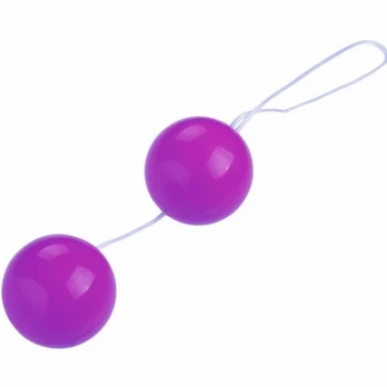 Baile Twins Lilac Unisex Kegel Exercise Balls TPR 2-Piece Set